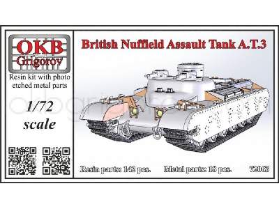 British Nuffield Assault Tank A.T.3 - image 1