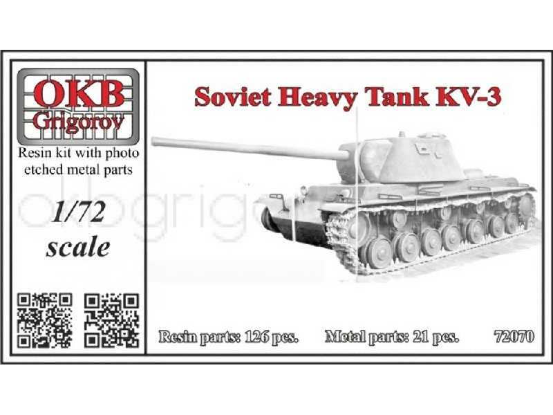 Soviet Heavy Tank Kv-3 - image 1