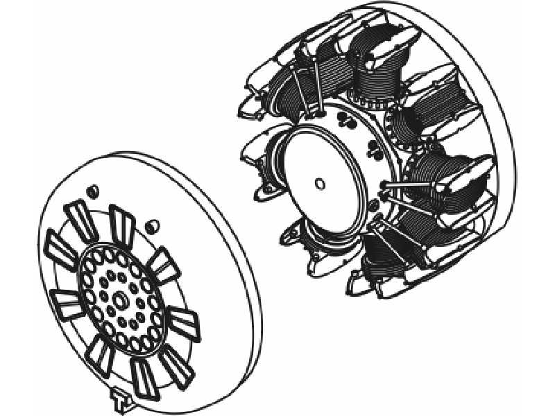 I-16 typ10/17 engine set - image 1