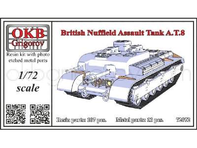 British Nuffield Assault Tank A.T.8 - image 1