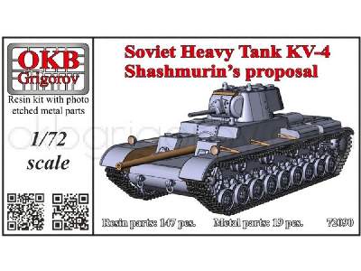 Soviet Heavy Tank Kv-4, Shashmurin&#8217;s Proposal - image 1