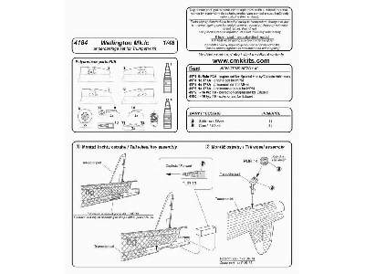 Wellington Mk.Ic undercarriage set (TRU) - image 2