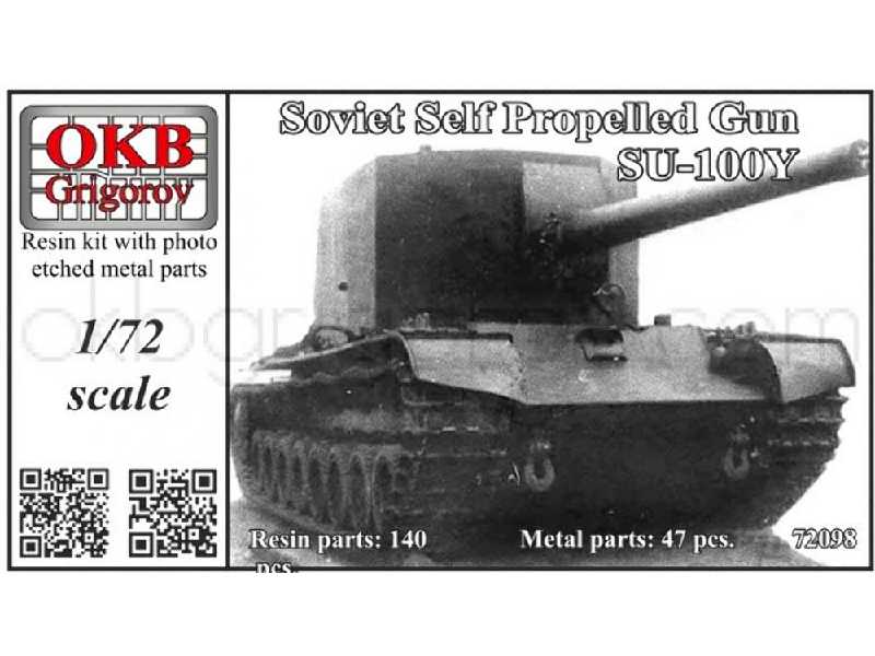 Soviet Self Propelled Gun Su-100y - image 1