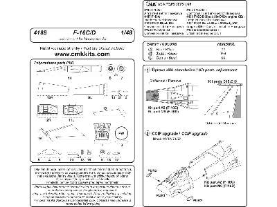 F-16C/D Exterior set (Hasegawa) - image 2