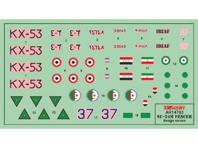 Sukhoj Su-24m Fencer In Foreign Service: Algeria, Iran, Iraq, Lybia, Syria - image 4