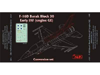 F-16D Block 30 Barak conv.set (Has) - image 1