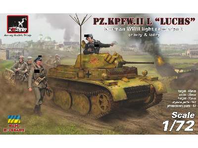 Pz.Kpfw.Ii Ausf.L Luchs, German Wwii Light Recon Tank - image 1
