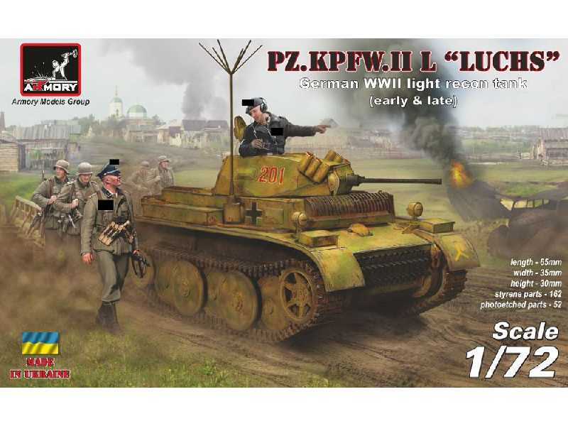 Pz.Kpfw.Ii Ausf.L Luchs, German Wwii Light Recon Tank - image 1 Pz.Kpfw.Ii Ausf.L Luchs, German Wwii Light Recon Tank - image 1