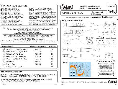 F-16 Block52+ Sufa conversion set (Has) - image 2