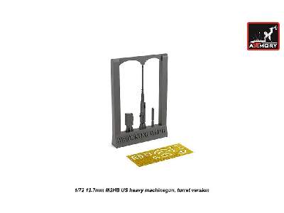 12.7mm M2hb Us Heavy Machinegun, Turret Version - image 2