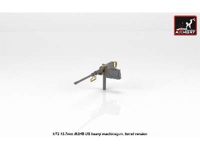12.7mm M2hb Us Heavy Machinegun, Turret Version - image 5