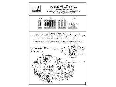 Pz.Kpfw.Vie Tiger Kgs 63/520/130 Transport Tracks - image 1