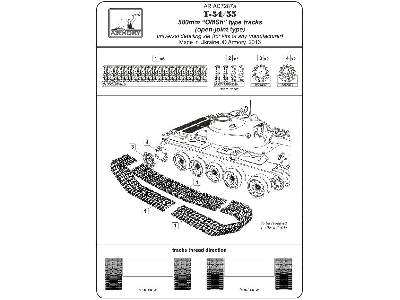 T-54/55 Omsh Tracks W/ Drive Wheels - image 2