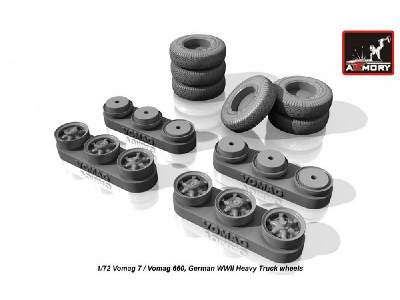 Vomag 7 Or Vomag 660 Wheels - image 2