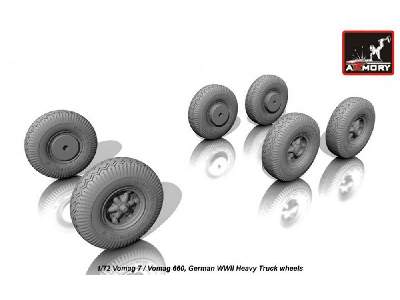 Vomag 7 Or Vomag 660 Wheels - image 3