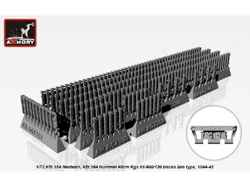 Kfz.164 Nashorn, Kfz.164 Hummel 40cm Kgs 61/400/120 Tracks Late Type, 1944-45 - image 1