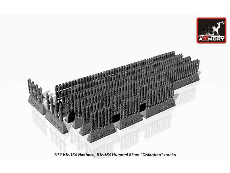 Kfz.164 Nashorn, Kfz.164 Hummel 56cm Ostketten Tracks - image 1