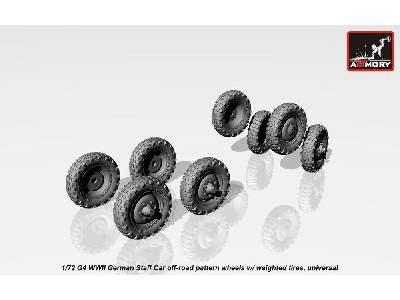 Mercedes G4 Wheels With Weighted Tires, Off-road Pattern - image 4