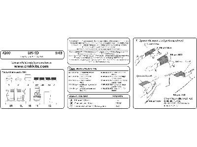 Bell UH-1D - Engine set for Italeri - image 2