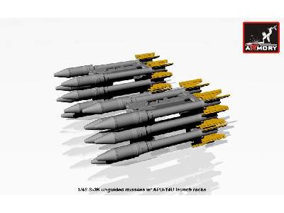 S-3k Unguided Missiles W/ Apu-14u Launcher Rack - image 4