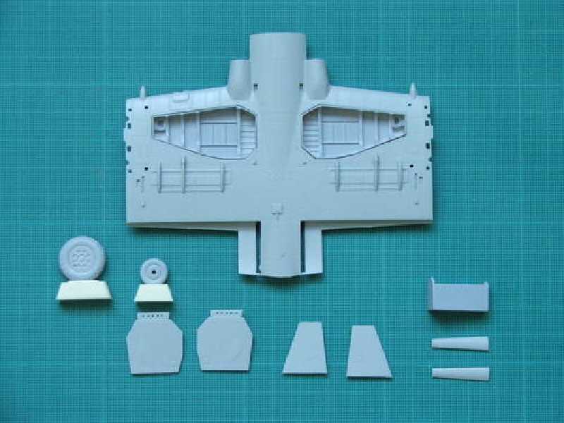 Westland Wyvern - Undercarriage set for Trumpeter - image 1