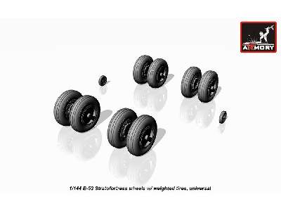 Boeing B-52 Wheels, Weighted - image 3