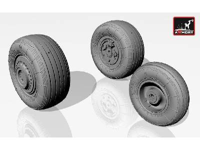 Sukhoj Su-25 Frogfoot Wheels - image 1