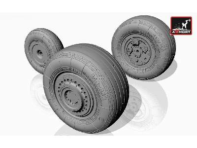 Sukhoj Su-25 Frogfoot Wheels - image 3