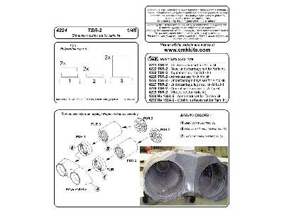 TSR-2 - Exhaust nozzles set - image 2