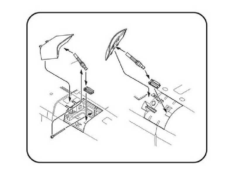 TSR-2 Airbrakes set  fot Airfix kit 1/48 - image 1