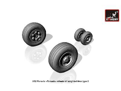 Panavia Tornado Wheels, W/ Tires Type 2 - image 5