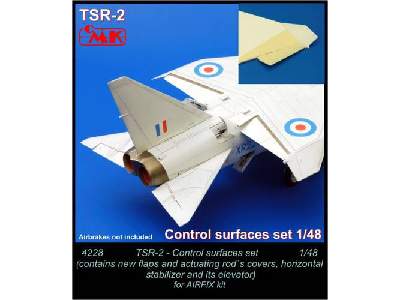 TSR-2 - Control surfaces set - image 1