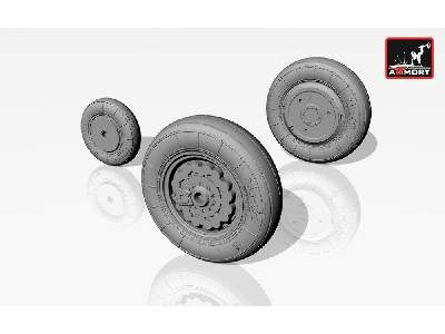 Sukhoj Su-7b Early Wheels - image 3