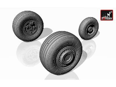 Sukhoj Su-25 Frogfoot Wheels - image 4