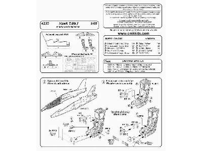 Hawk T.Mk.I - Interior set for Italeri kit - image 2