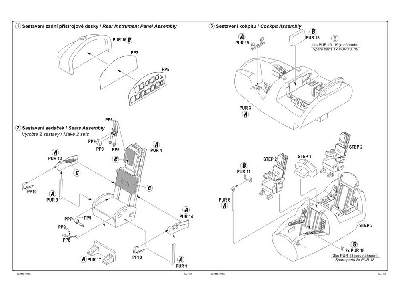 Martin B-57B Canberra  Interior set for Airfix kit - image 3