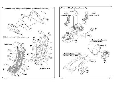 Canberra PR.9  Interior set 1/48 for Airfix kit - image 3