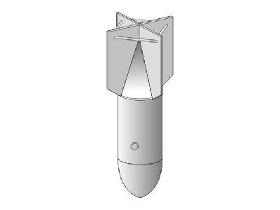 German WW II bombs SC 500 1/48 (2 pcs) - image 1