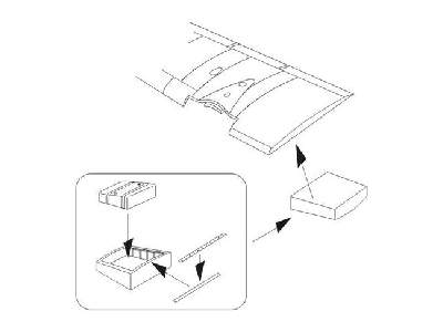 Junkers Ju 88A/C/G - Wing fuel tanks 1/48 for Dragon kit - image 1