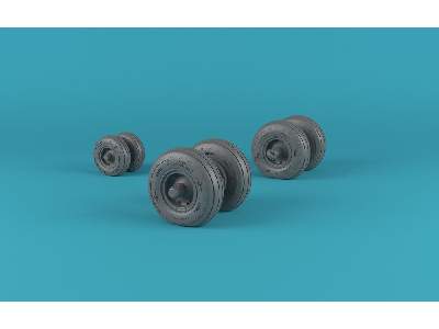 Ov-22 Osprey Wheels W/ Weighted Tires Type B - image 3