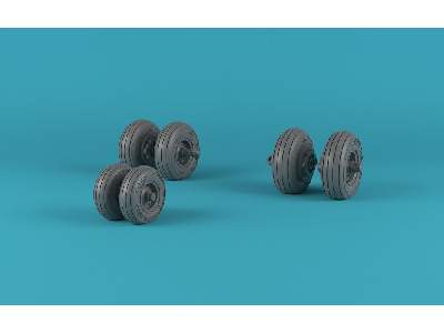 Ov-22 Osprey Wheels W/ Weighted Tires Type B - image 4