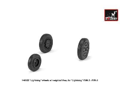 Ee Lightning-ii Wheels W/ Weighted Tires, Late - image 2
