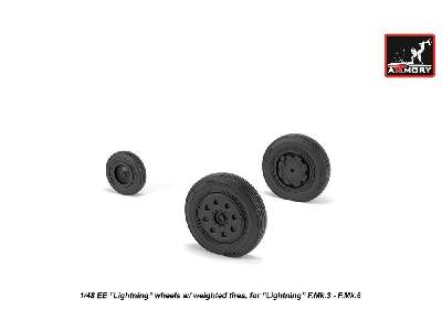 Ee Lightning-ii Wheels W/ Weighted Tires, Late - image 3