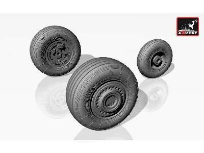 Sukhoj Su-25 Frogfoot Wheels - image 4