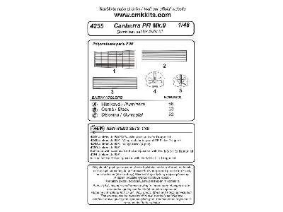 Canberra PR Mk. 9  Bomb bay 1/48 for Airfix - image 3