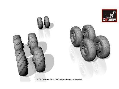 Tupolev Tu-134 Wheels - image 3