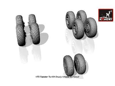 Tupolev Tu-134 Wheels - image 4