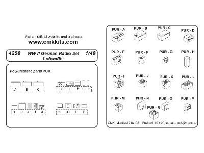 WW II German radio set Luftwaffe 1/48 - image 2