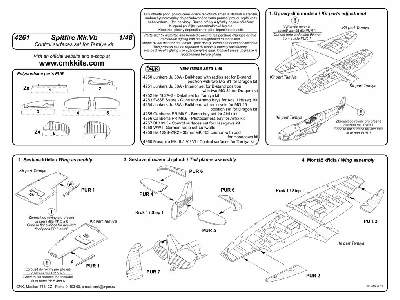 Spitfire Mk.Vb - Control Surfaces set for TAM - image 2