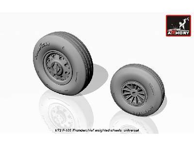 F-105 Thunderchief Wheels, Weighted - image 4